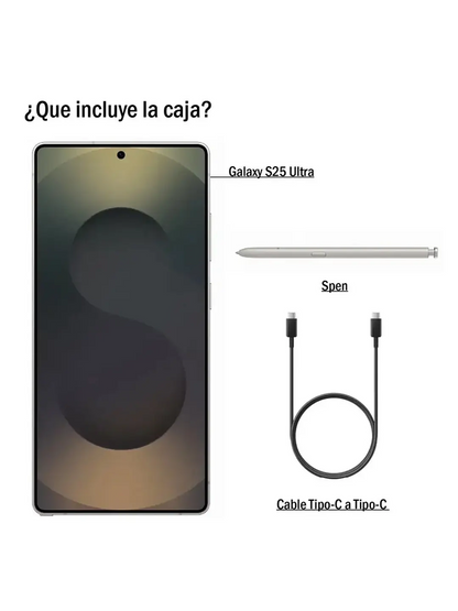 Samsung S25 Ultra 512gb-12Ram - Blanco Titanio